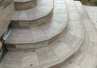 Облицовка крамогранитом лестницы в Колпино