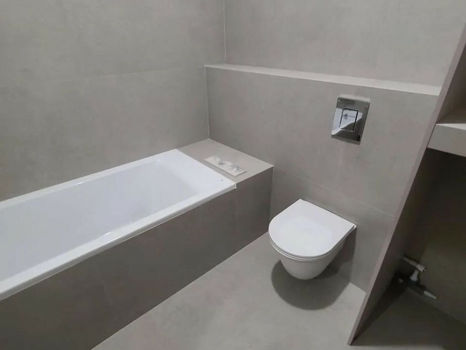 Укладка керамогранита в Санузле на пр. Народного Ополчения 1