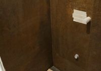 Укладка крупноформатного керамогранита в санузле на Суворовском пр.  2