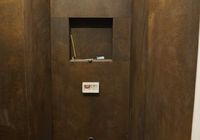 Укладка крупноформатного керамогранита в санузле на Суворовском пр.