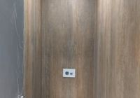 Укладка крупноформатного керамогранита в санузле на ул. Марата 1