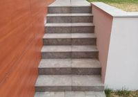 Облицовка крамогранитом лестницы 11